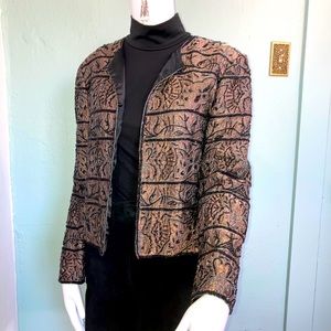 Beaded Dress Jacket S